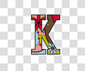 K