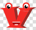 v