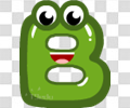 B