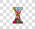 X