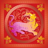年画虎